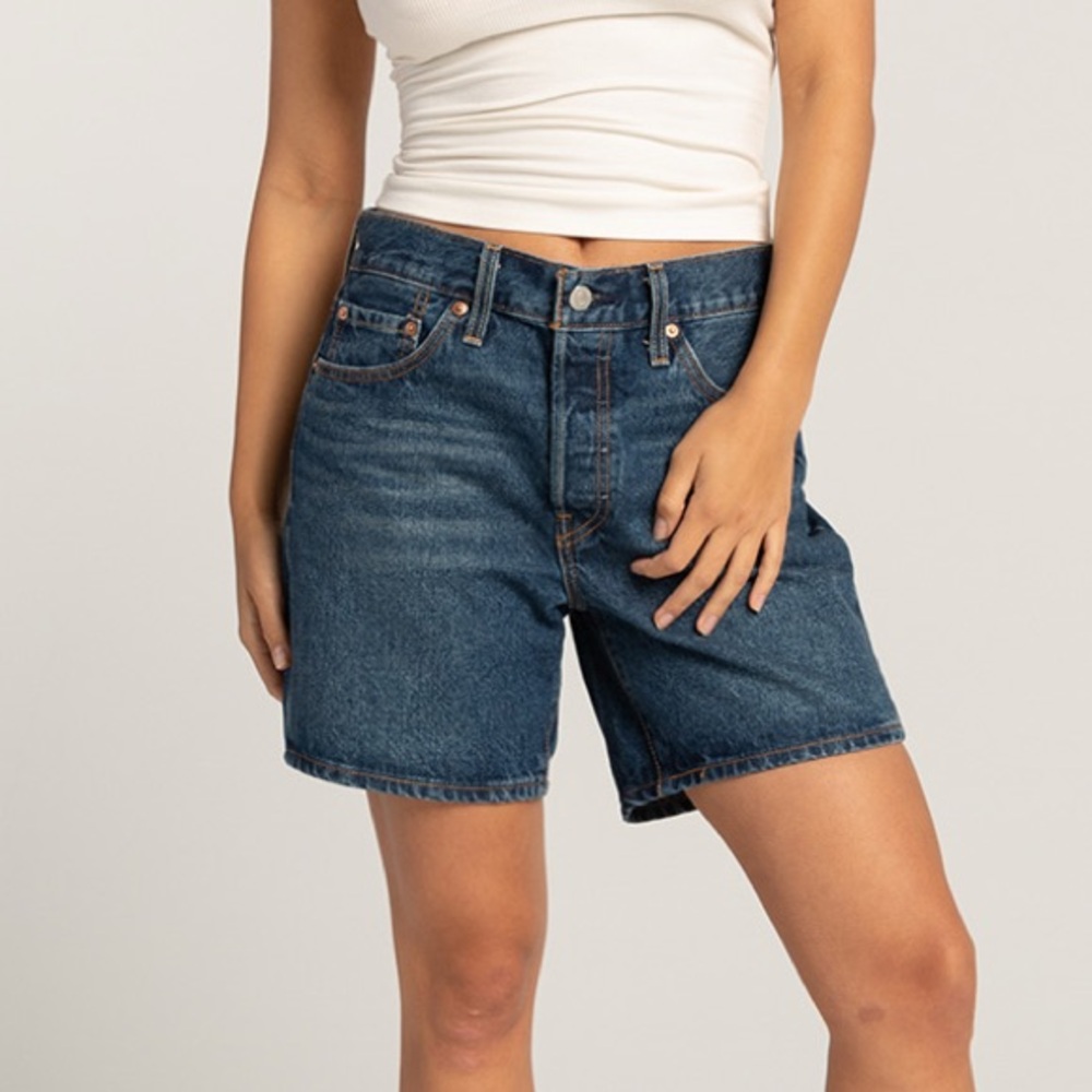 Levi’s 501 Mid-Thigh High Rise Shorts